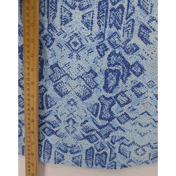 Ibkul Top Medium Golf Performance Shirt 1/4 Zip Geometric Active * - Picture 5 of 12